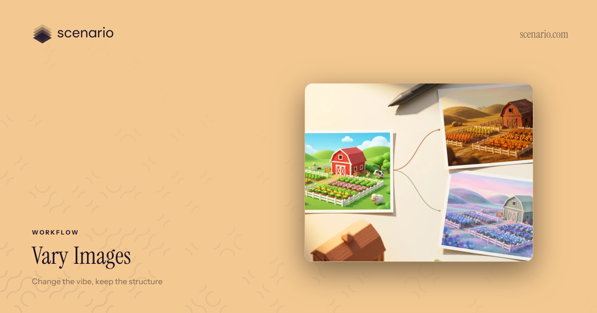 Best AI Image Variation Generator for Consistent Creative Assets | Scenario