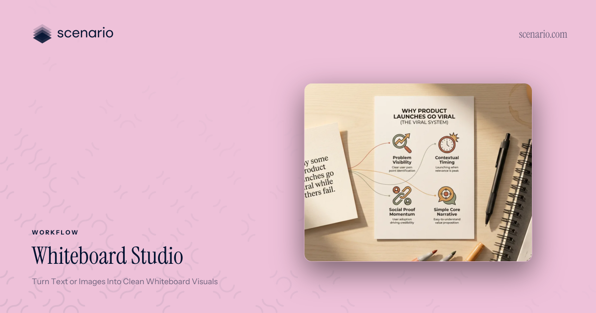 Best Whiteboard Animation Tool to Convert Text & Images | Scenario